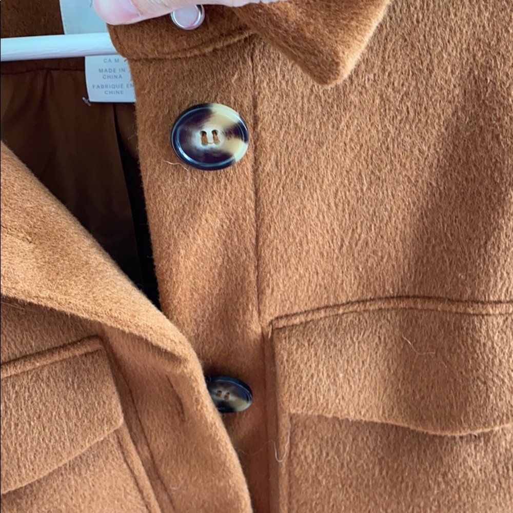 H&M Rust Shacket Size Medium - Picture 4 of 4
